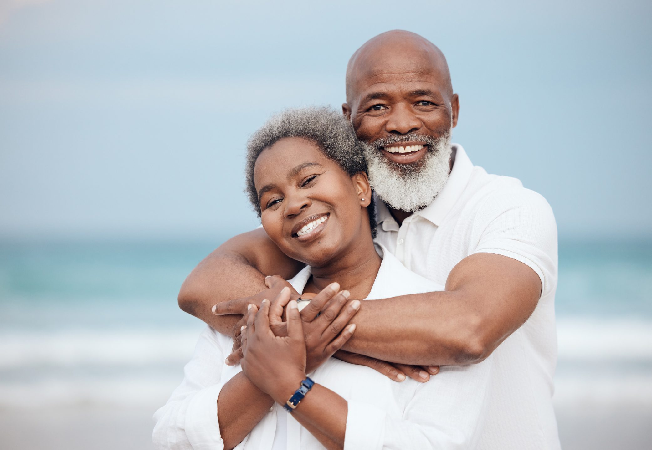 Shot of a mature couple spending time at the beach