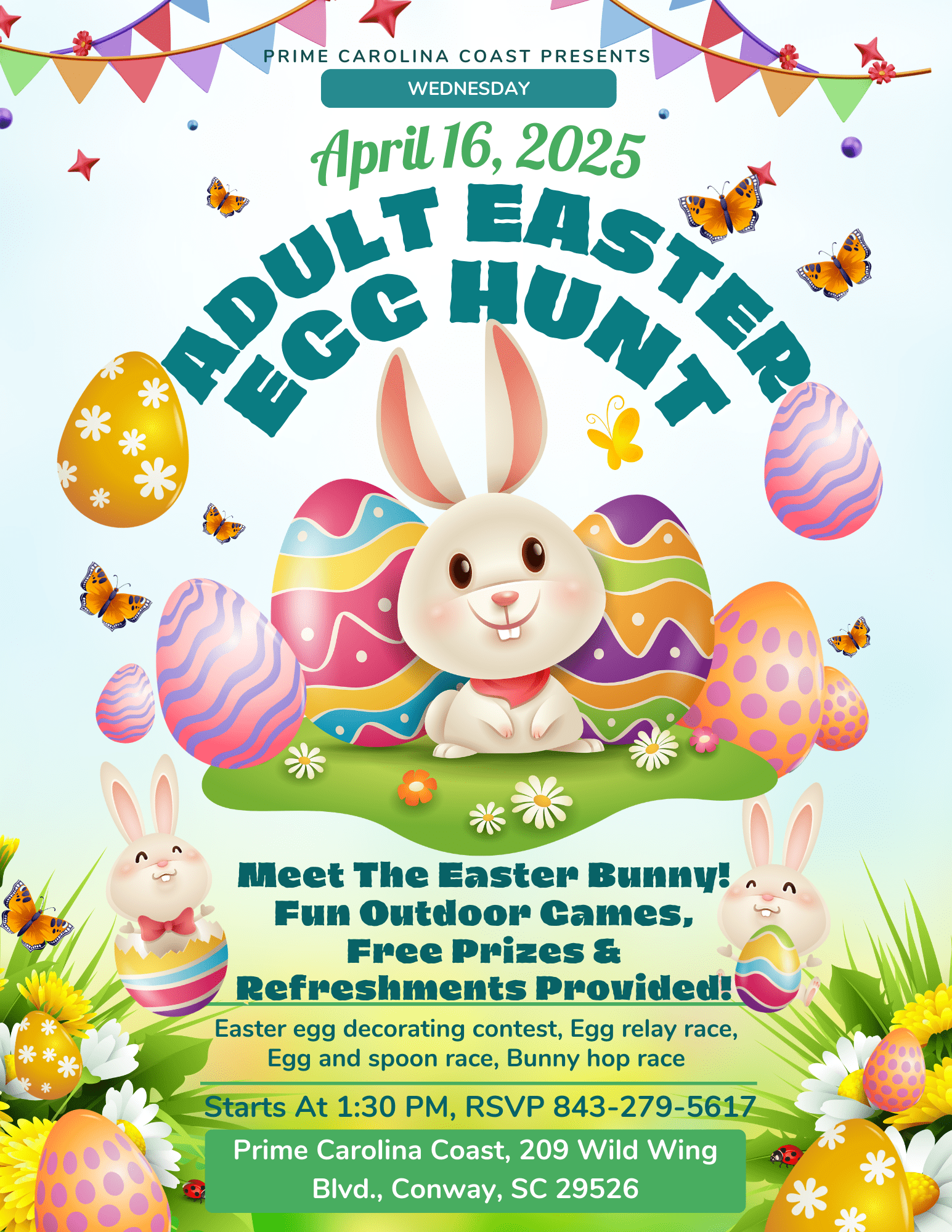 Apr16 Easter Egg Hunt flyer
